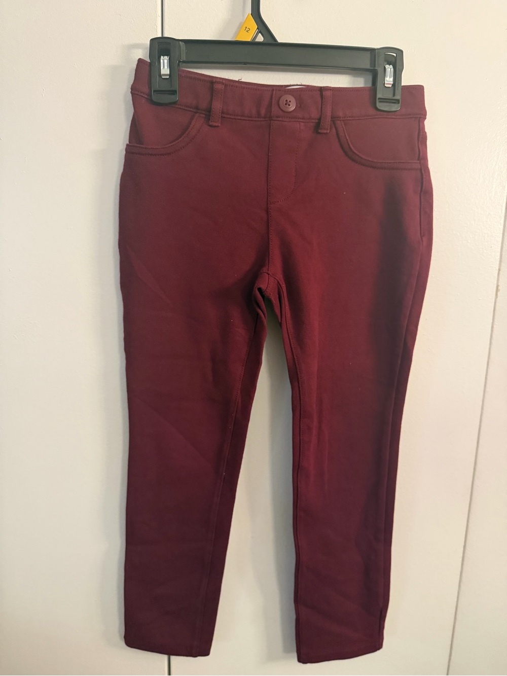 The Children's Place Burgundy Ponte Leggings